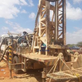 Truck Mounted Drilling Rig in Ethiopia